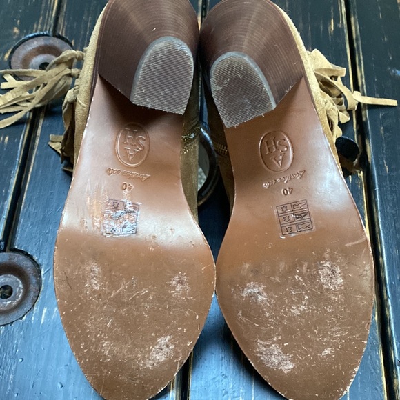 ASH Ankle Boots with Leather Fringe - Picture 13 of 15